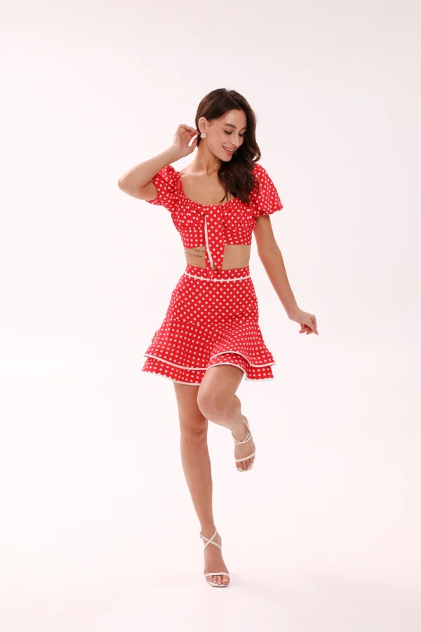 Designer summer skirt for coquette style outfits by REPULO’S