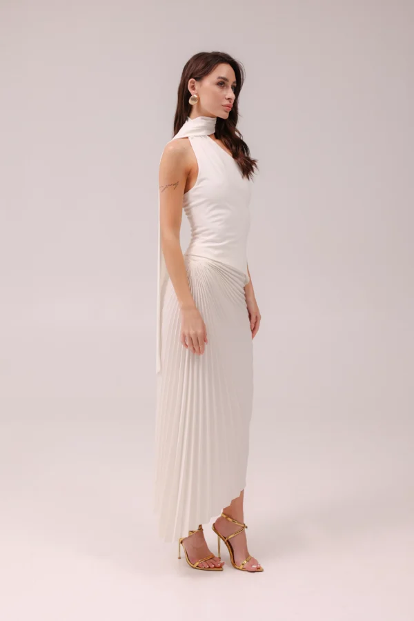 Premium women’s pleated skirt made in Ukraine by Ukrainian fashion brand REPULO’S