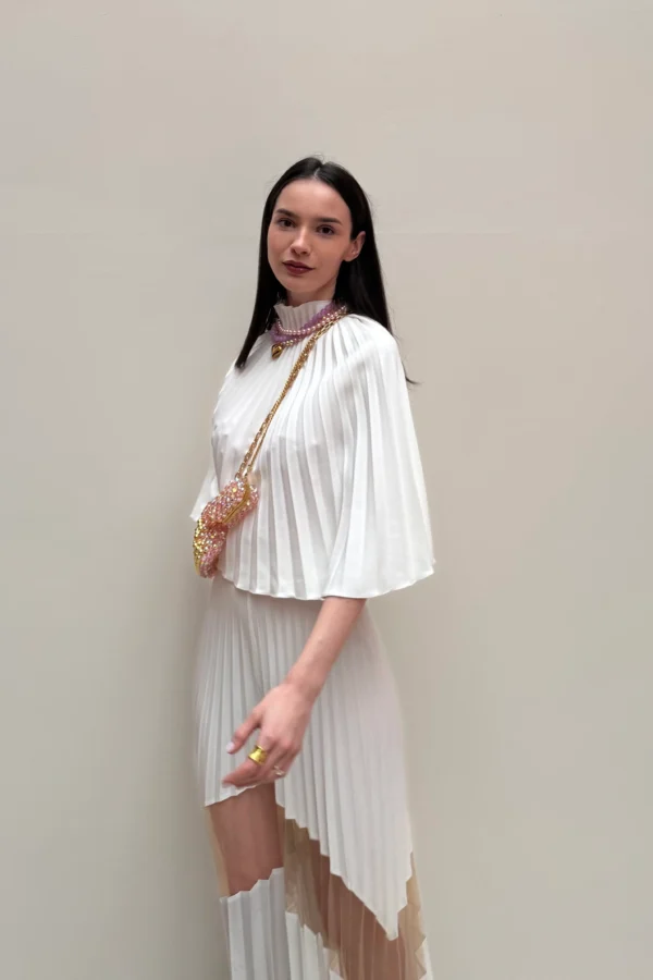 Designer cape for cocktail parties and formal occasions by REPULO’S