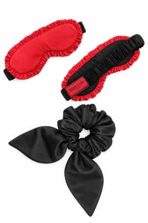 Satin-Schlafmaske mit Scrunchie Candy, REPULO'S