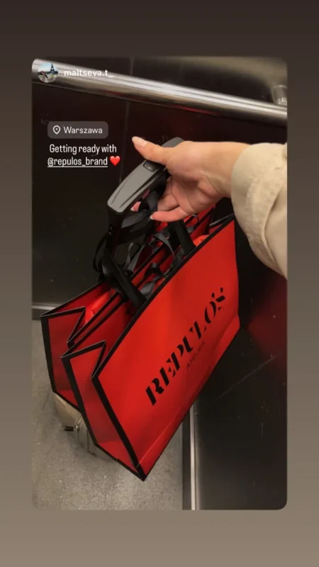 REPULO'S customer in an Instagram story, September 2026